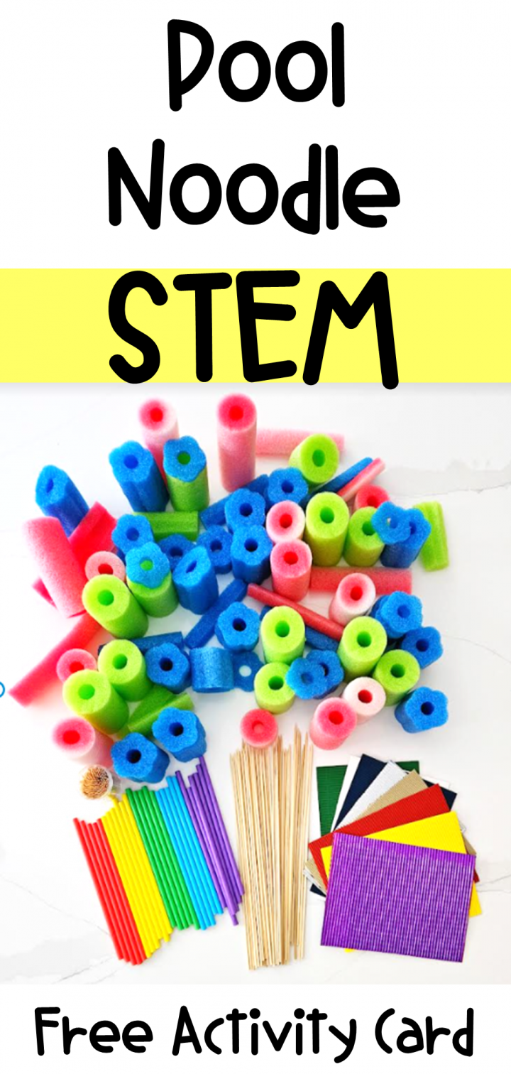 easy stem activity shows a pinterest pin.
