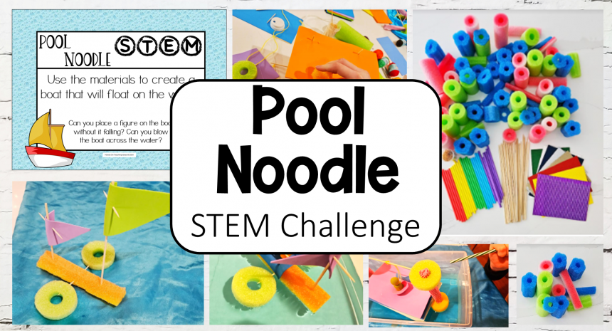 Easy STEM Activity Build a Boat Challenge
