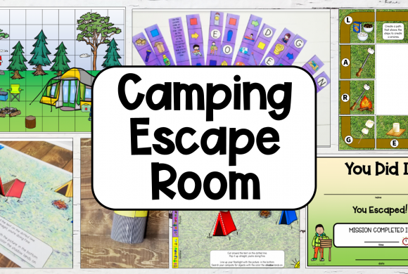 Printable Outdoor Escape Room Game for Camping