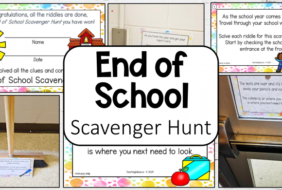 Free End of the Year Scavenger Hunt