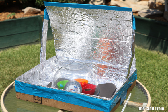 Summer Outdoor Learning Activities shows a DIY solar oven.