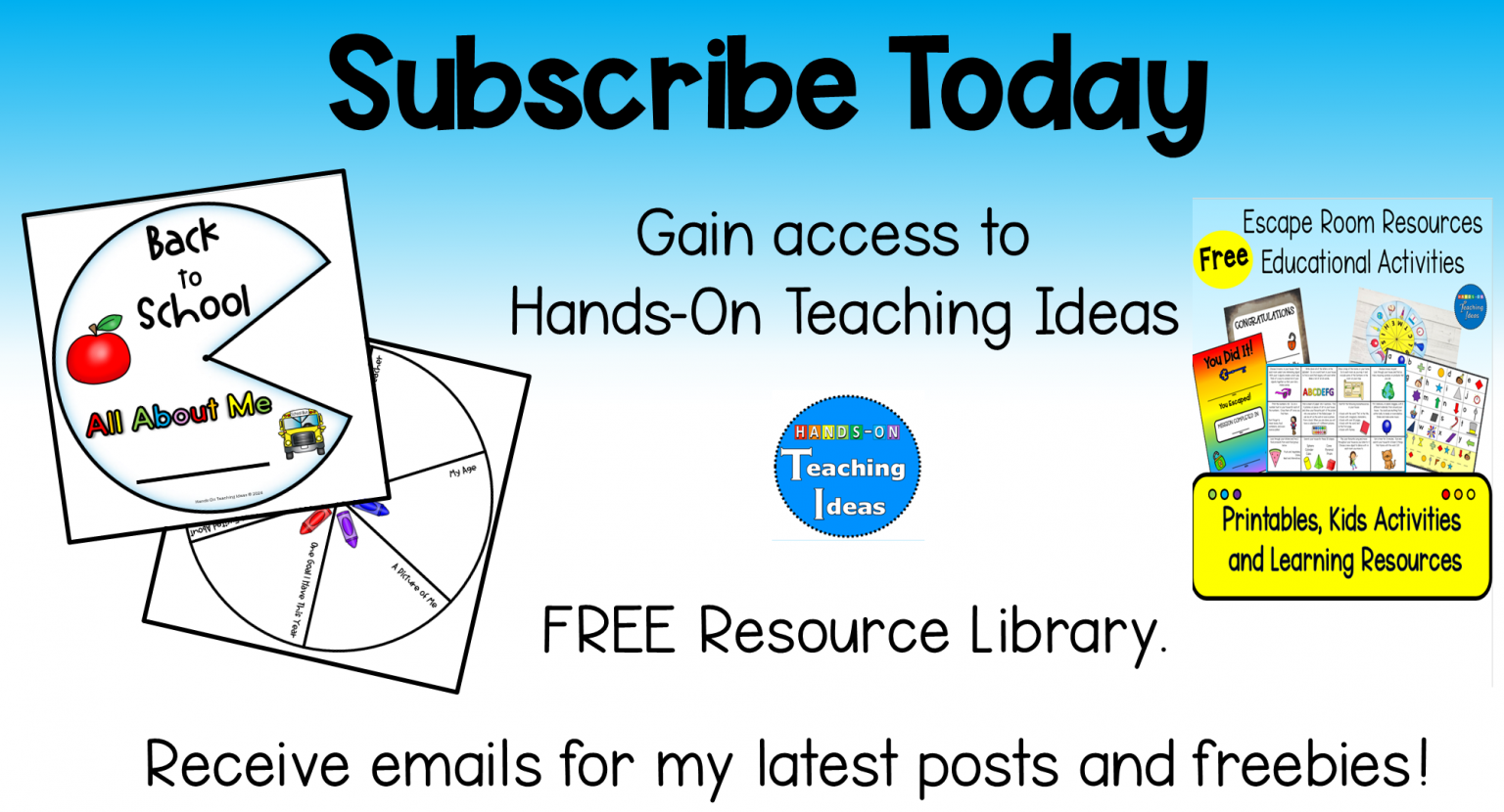 Free First Day of School Printable - Hands-On Teaching Ideas - For the ...