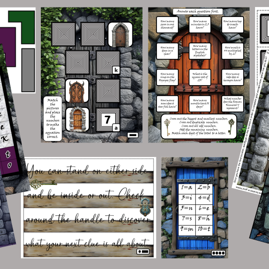 Free Printable Escape Room for Kids - Hands-On Teaching Ideas