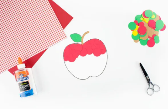 back to school printable apple activity.