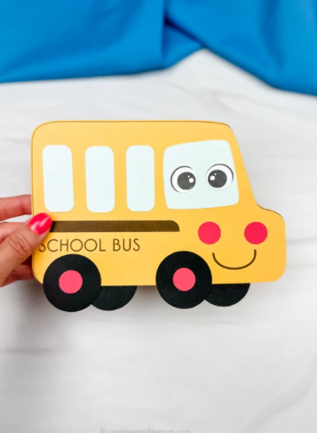 going back to school bus craft.