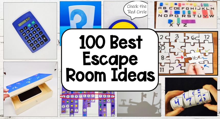 100 escape room ideas feature image 100 Best Escape Room Ideas