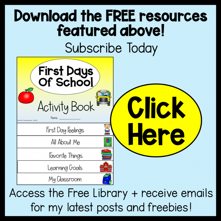 hands on teaching ideas subscriber button.