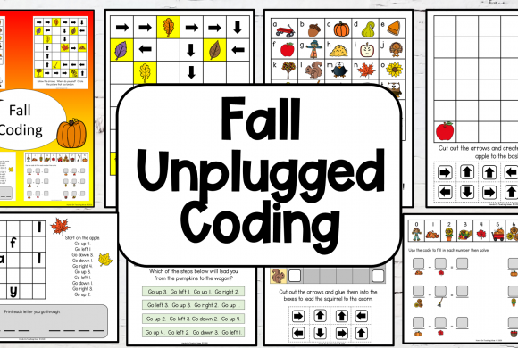 Free Unplugged Coding Activities for Fall