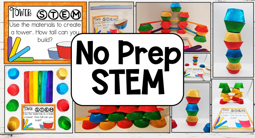 no prep stem challenge feature image No Prep STEM Challenge for Kids