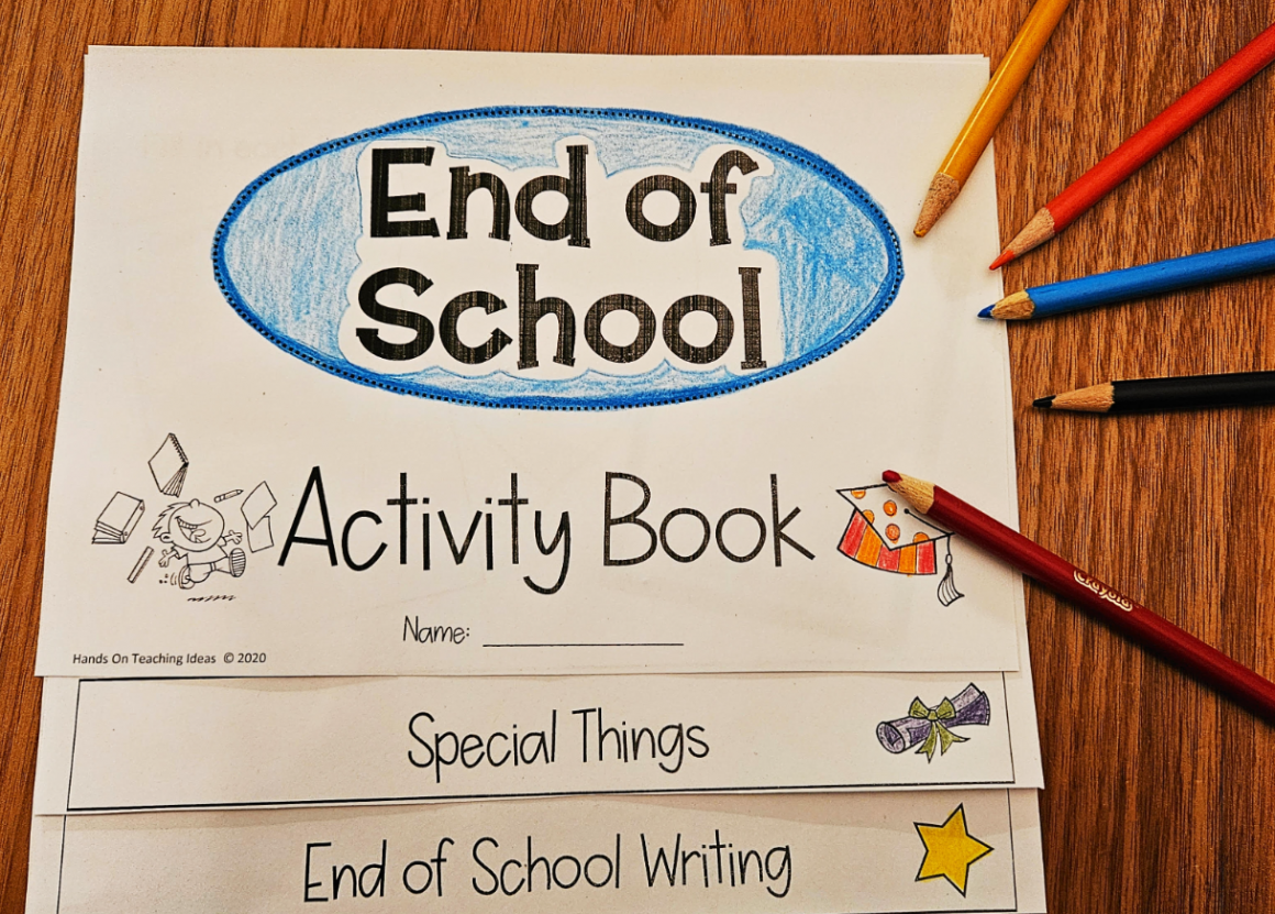 Free End of School Activity Book