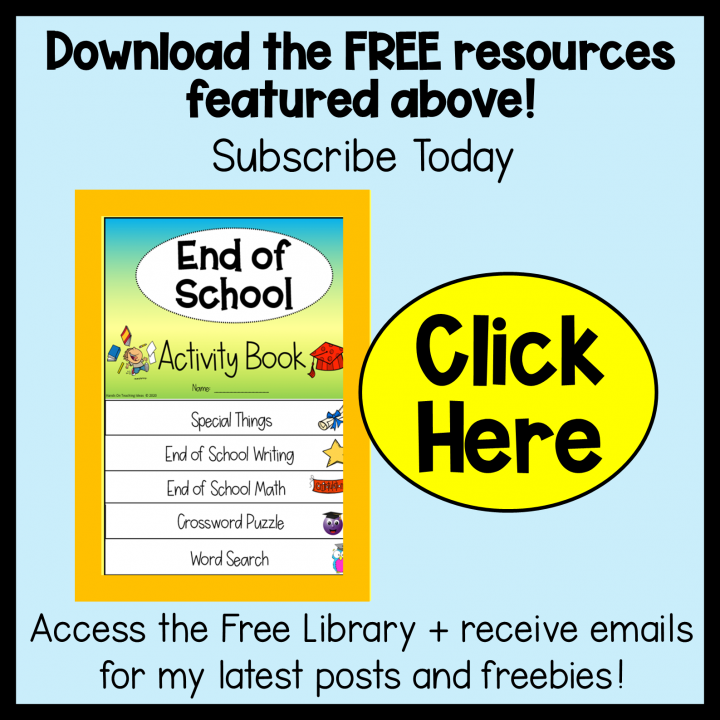 subscribe to hands on Teaching ideas.