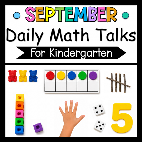 Kindergarten Math Talk Daily Math Warm Ups 2026 Ontario Curriculum