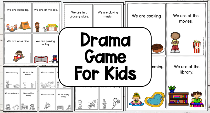 drama game for kids feature image Free Drama Game for Kids