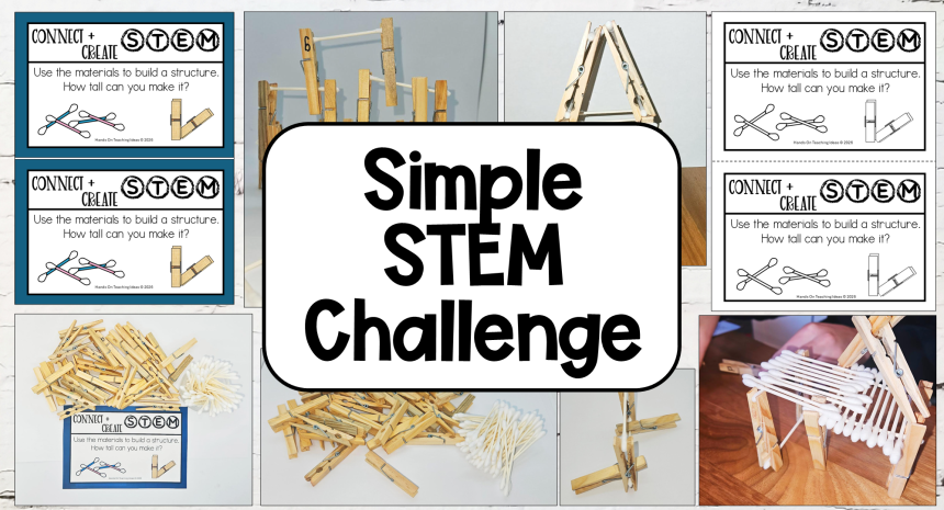 easy-stem-challenge-for-kids-feature-image Easy STEM Challenge for Kids with Free Task Card